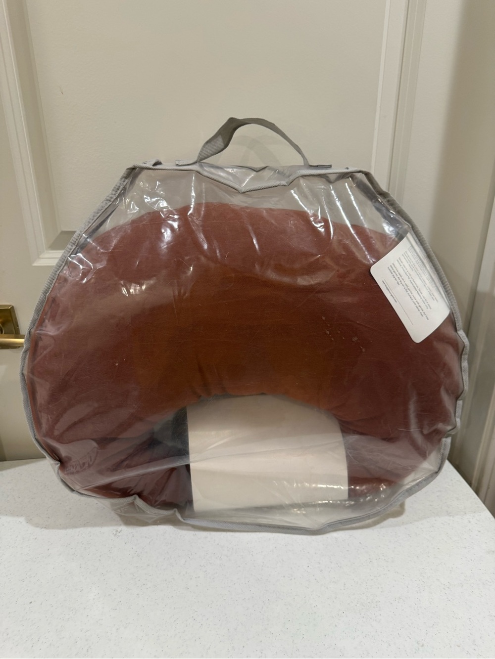 Snuggle Me Organic Feeding Pillow ~ Used 1X - Picture 6 of 7